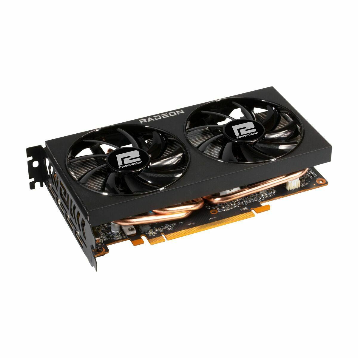 PowerColor AXRX 6600 8GBD6-3DH scheda video AMD Radeon RX 6600 8 GB GDDR6 (POWERCOLOR RX 6600 8GB FIGHTER)