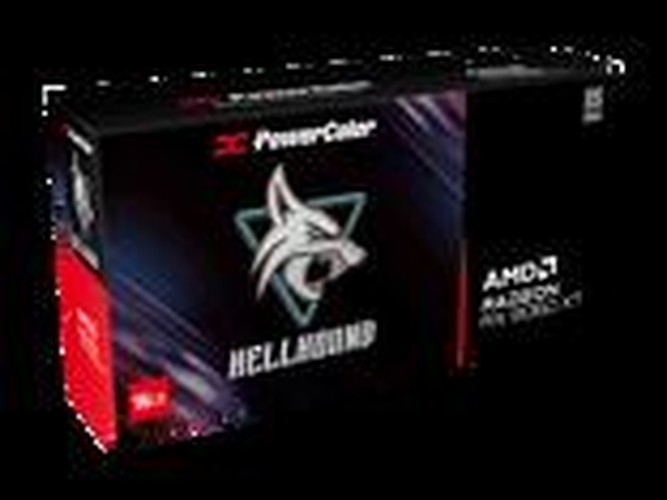 PowerColor Hellhound AMD Radeon RX 9060 XT 16GB GDDR6 (POWERCOLOR RX 9060 XT 16GB HELLHOUND OC)