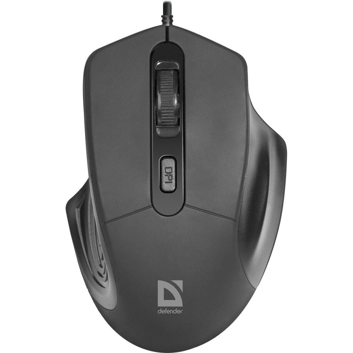 Mouse Ottico Mouse Ottico Defender Data MB-347 NERO