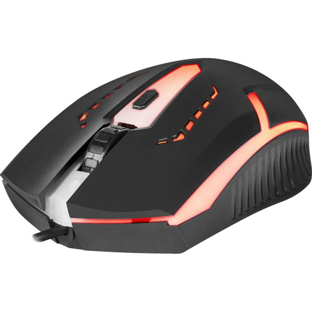 Mouse Ottico Mouse Ottico Defender FLASH MB-600L Nero