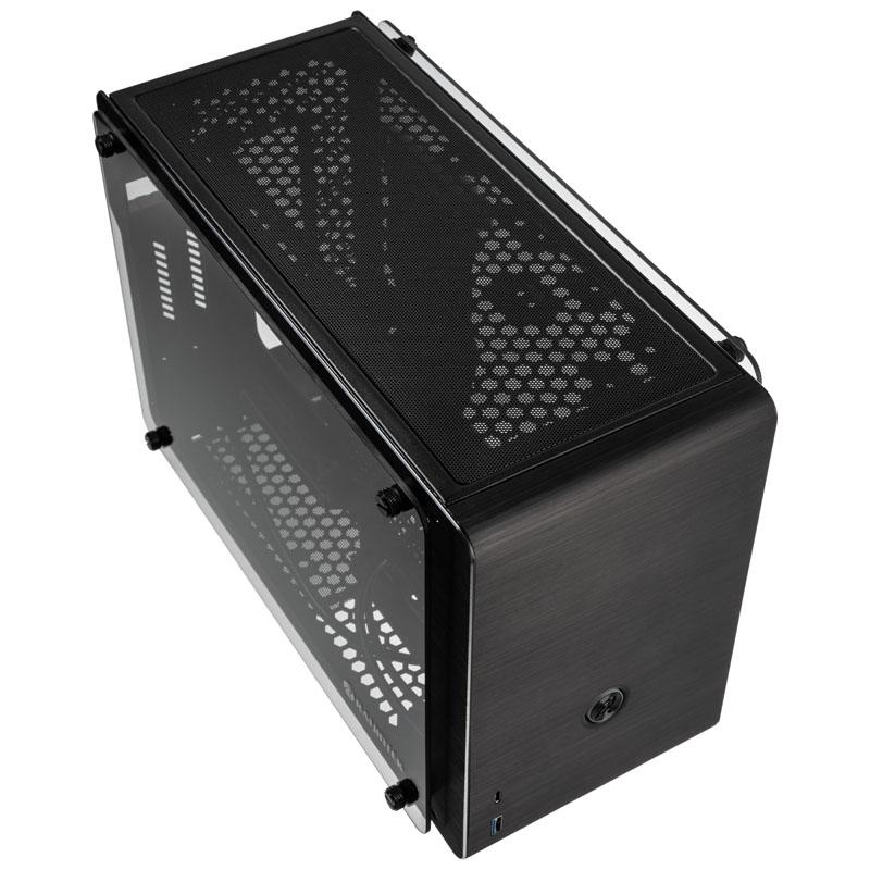 Raijintek Ophion Mini-ITX Case - Black Tempered Glass