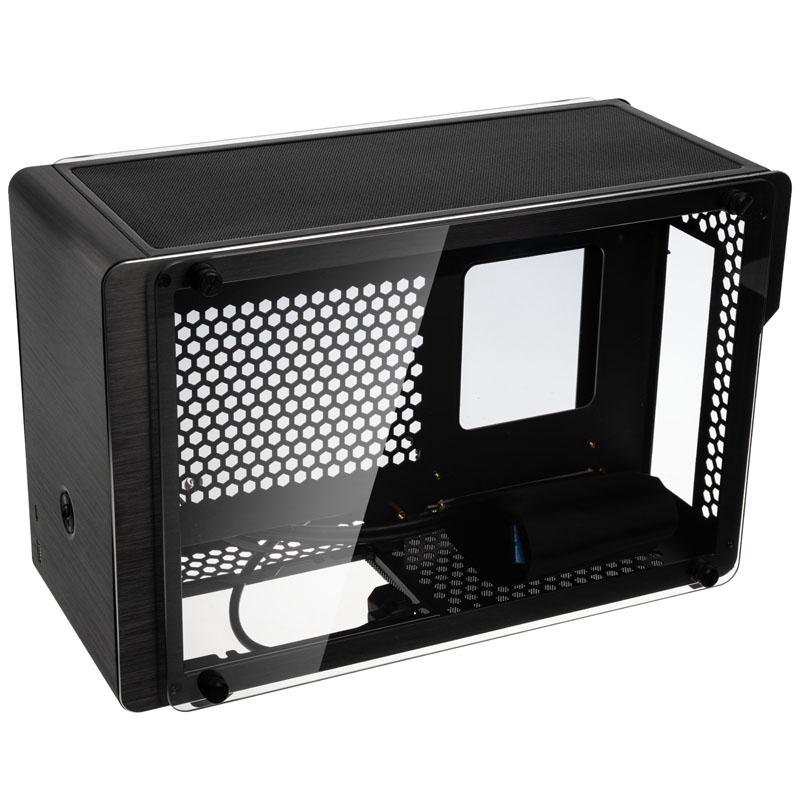 Raijintek Ophion Mini-ITX Case - Black Tempered Glass