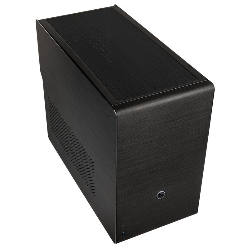 RAIJINTEK Ophion M Evo ALS Midi Tower Nero, Trasparente (Raijintek Ophion M Evo Aluminium Micro-ATX Case - Black)