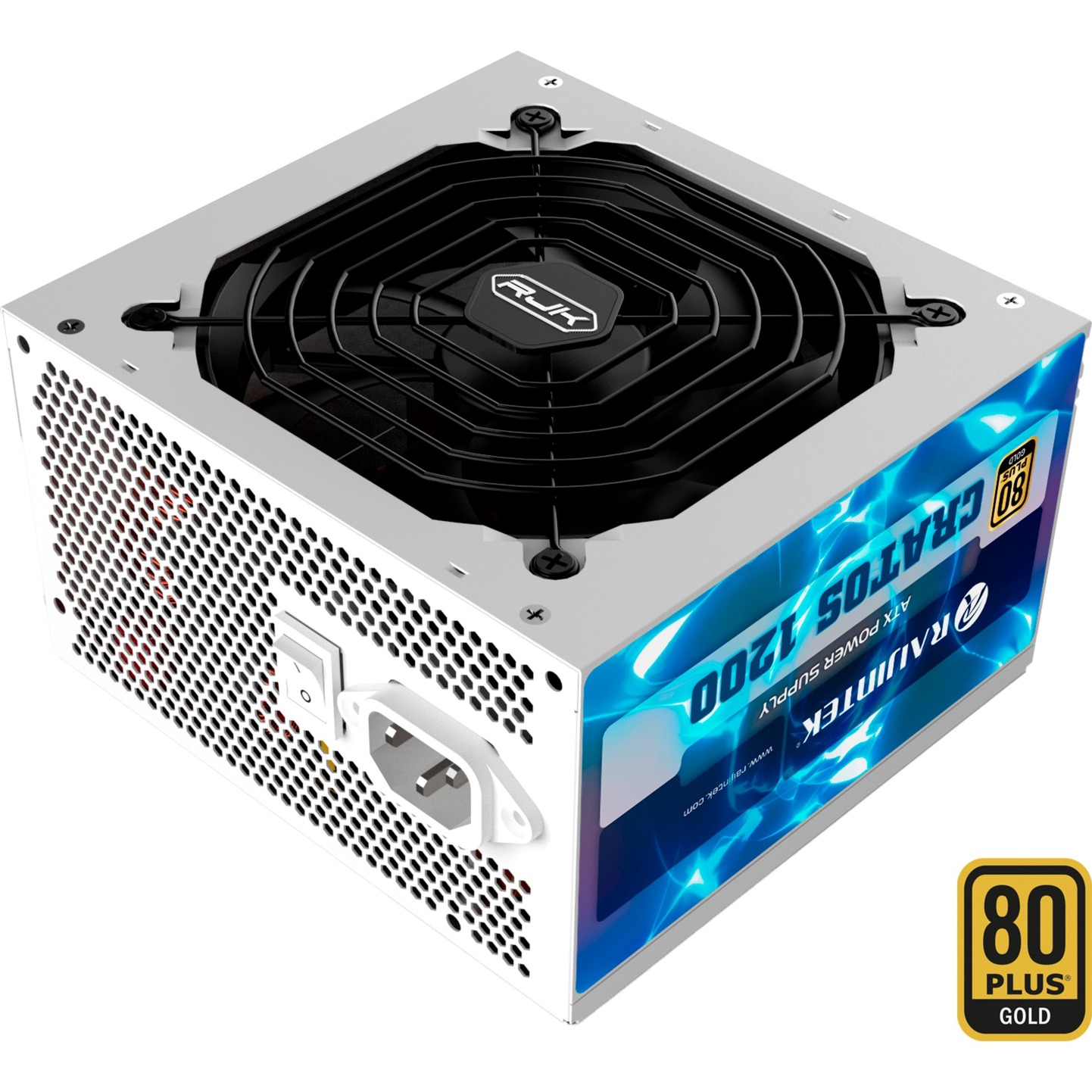 CRATOS 1200 WHITE gestione cavi bianco 1200 watt