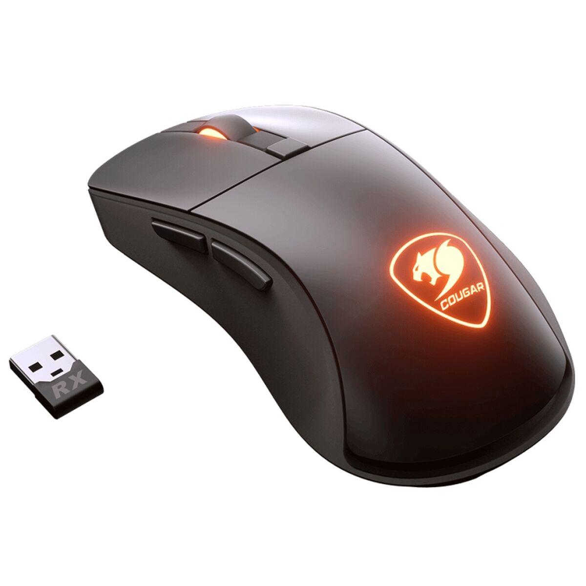 Cougar Surpasion Rx Mouse Gaming 7200DPI USB Wireless RGB Light - 6 pulsanti - Destro -mano Uso - 1,80 m Cavo