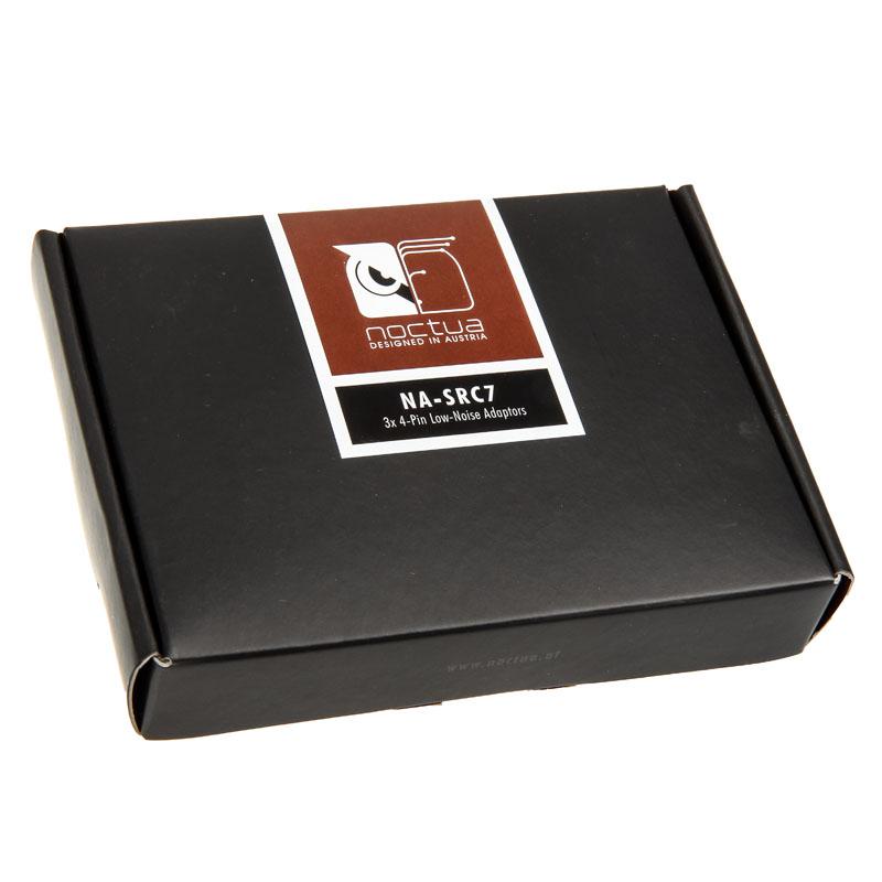 Noctua NA-SRC7 cavo ventola adattatore 4 pin "Low-Noise" 3 pezzi nero