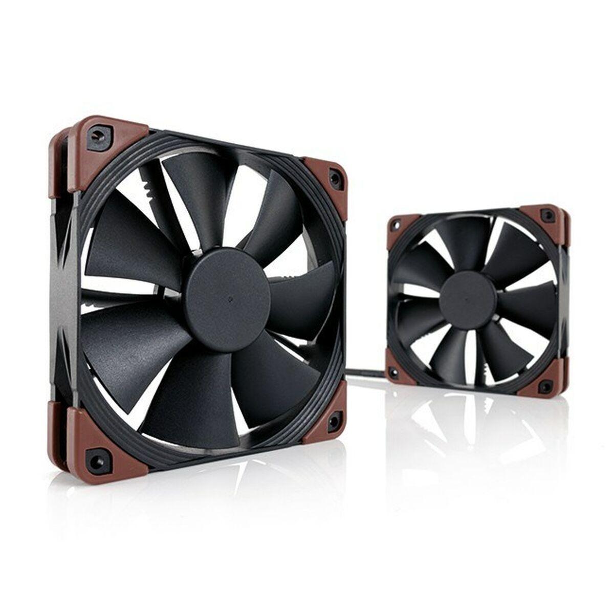 Noctua NF-F12 industrialPPC-3000 PWM Case per computer Ventilatore 12 cm Nero, Marrone (Noctua NF-F12 IndustrialPPC 3000RPM PWM