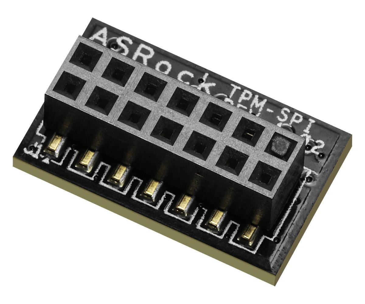 Asrock 90-MCA080-00UBNZ modulo per piattaforma fidata [TPM] SPI (TMP-SPI X570 COMPATIBLE - )