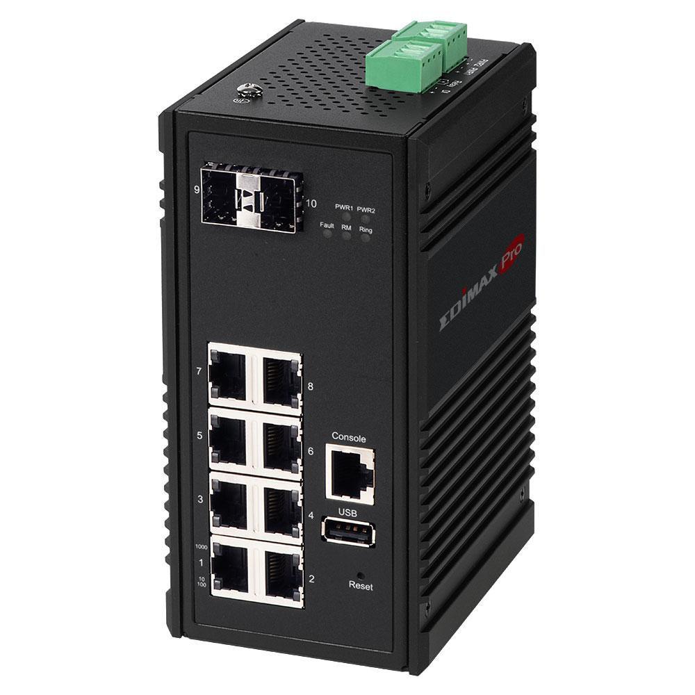 INDUSTRIAL 8-PORT GIGABIT