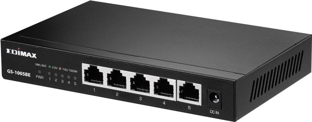 2.5GBE 5-PORT GIGABIT SWITCH