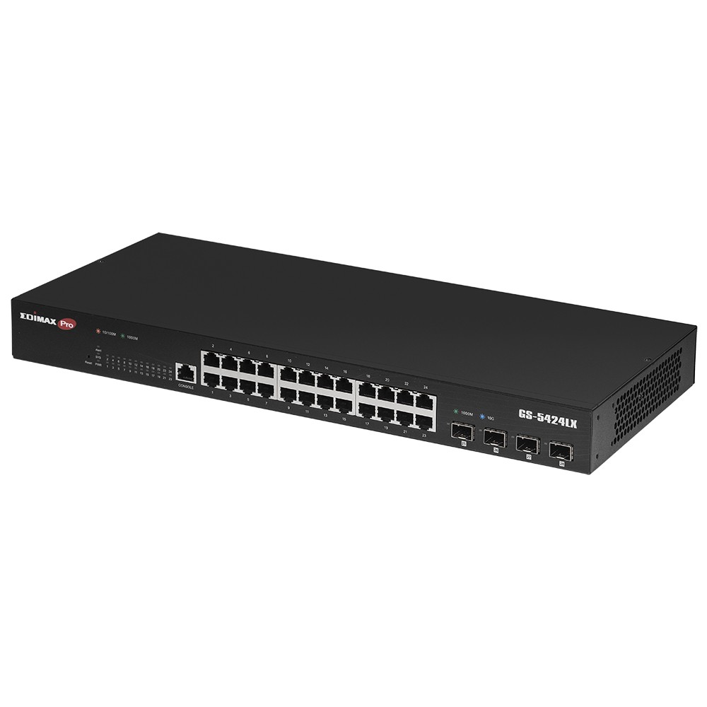 24 GIGABIT ETHERNET PORTS AND