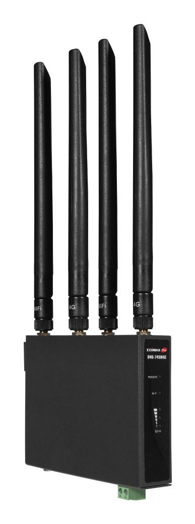 Edimax D4G-7459AC router wireless Dual-band [2.4 GHz/5 GHz] 4G Nero (EDIMAX WL-Router D4G-7459AC [Industr.)