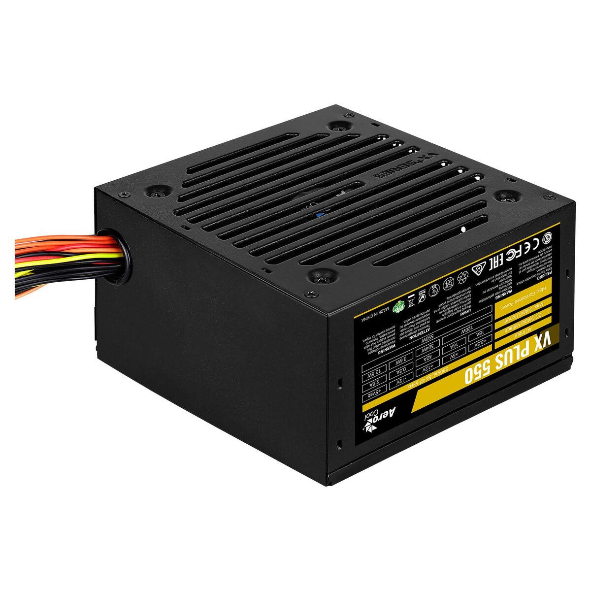 AEROCOOL VX PLUS 550 POWER SUPPLY UNIT 550 W ATX BLACK
