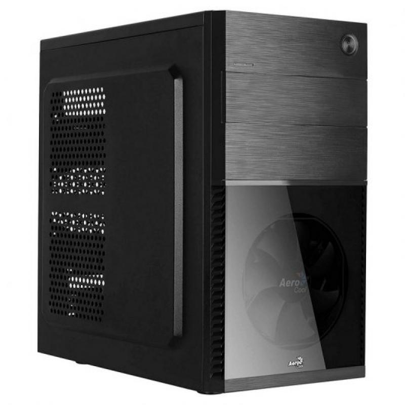 Aeroolool CS105 MICRO ATX Miniter Box, Mini -IT - Dimensioni HDD 2.5, 3.5 - USB -A 3.0, USB -A 2.0 e audio - 1 ventola da 120 m