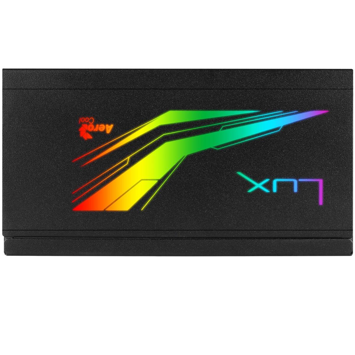 Fonte di Alimentazione Aerocool Luxrgb550M 550 W 80 più bronzo
