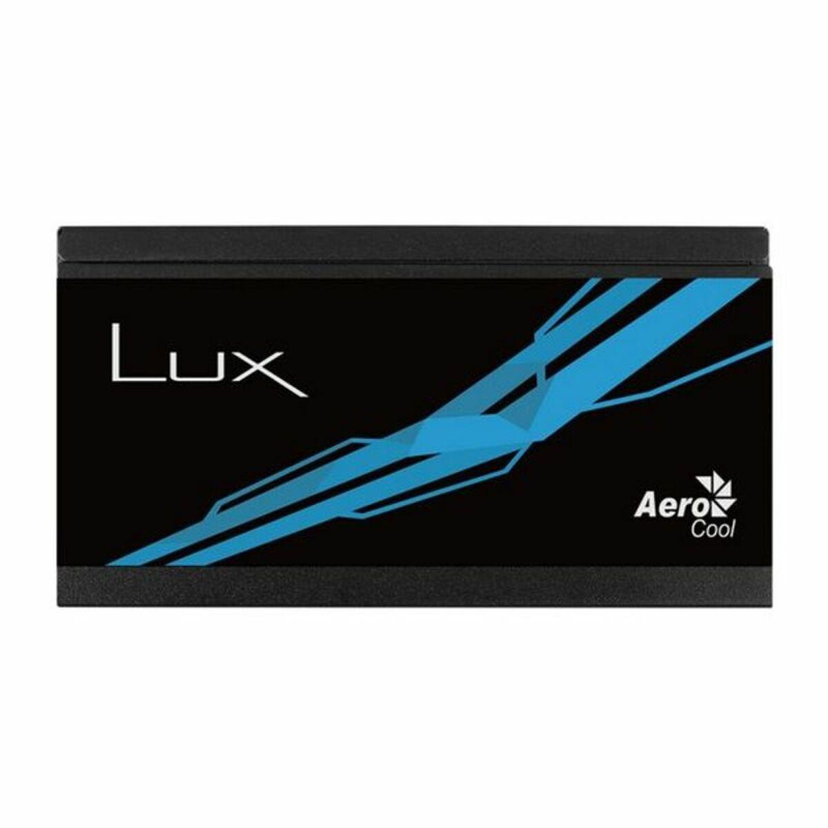 AEROCOOL LUX750 POWER SUPPLY UNIT 750 W 20+4 PIN ATX ATX BLACK