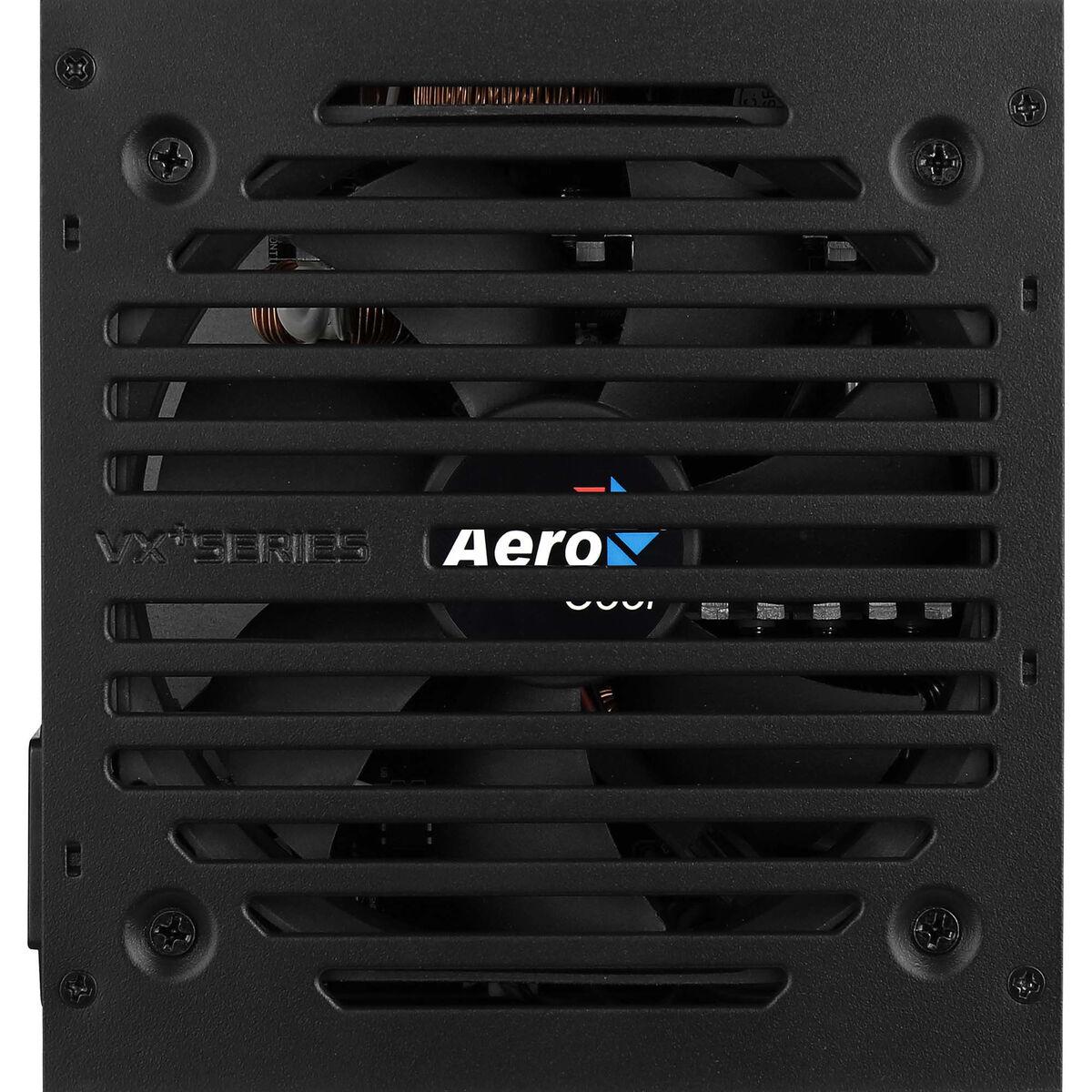 AEROCOOL VX PLUS 650 POWER SUPPLY UNIT 650 W 20+4 PIN ATX ATX BLACK