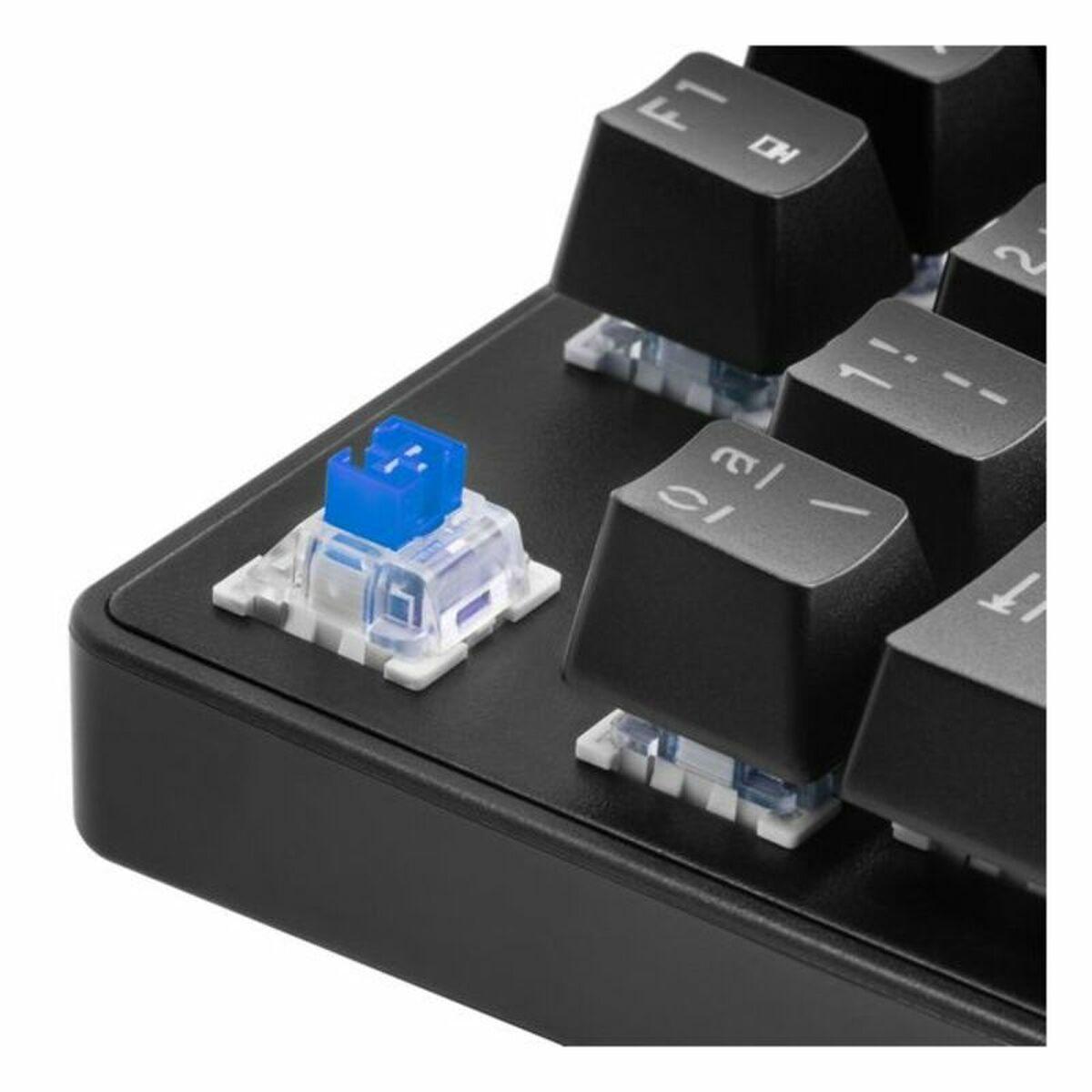 Tastiera da gioco Mars MKXTKL ES 5 led tkl ROSSO