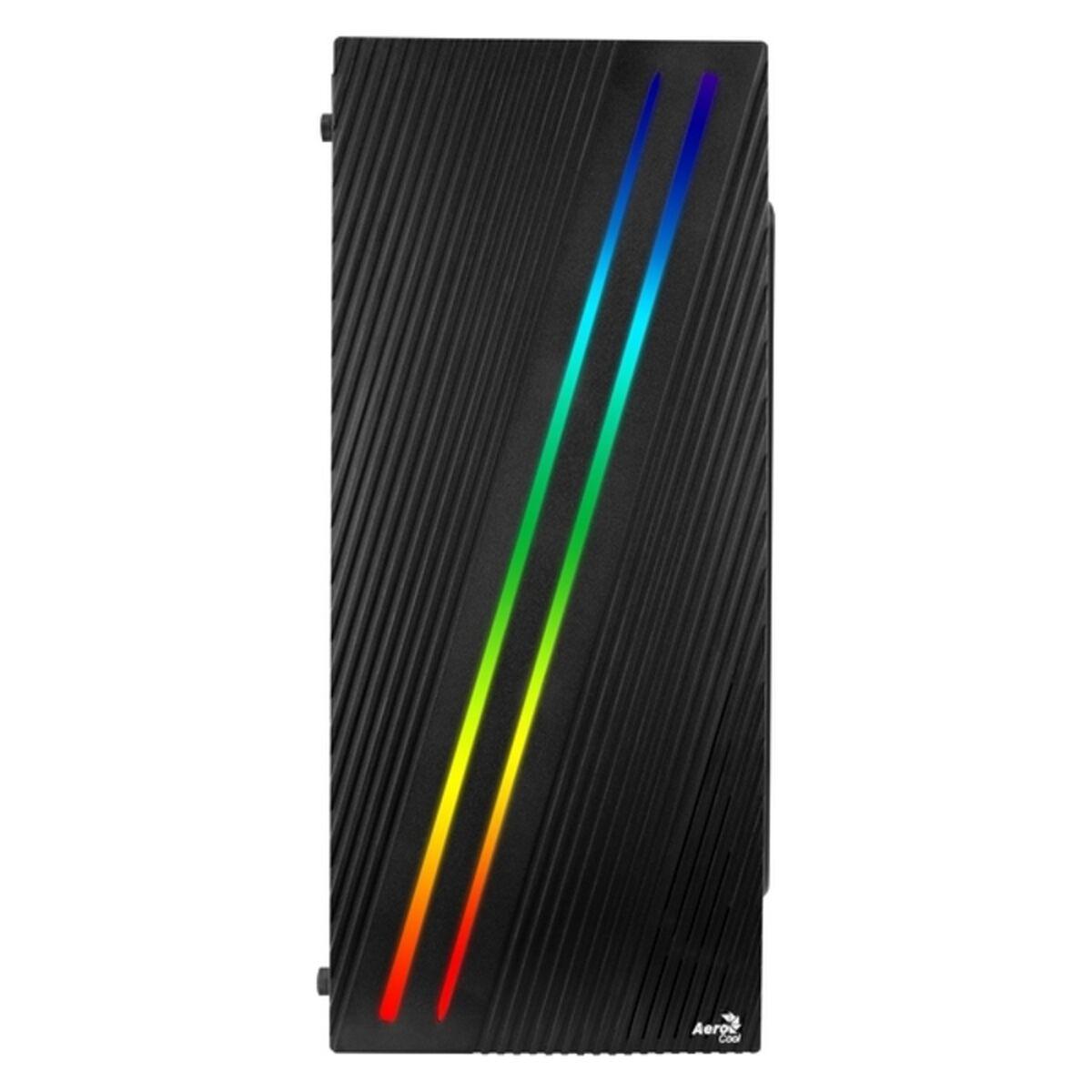 Aerocool Streak Midi Tower Nero (Aerocool Streak RGB Midi Tower - Black window)