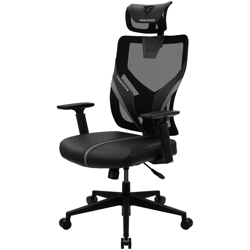 Thunderx3 Yama1 - Sedia da gioco universale - Universal - 150 kg - Backorst di Retz - 125 kg - Black (Yama 1 nero)