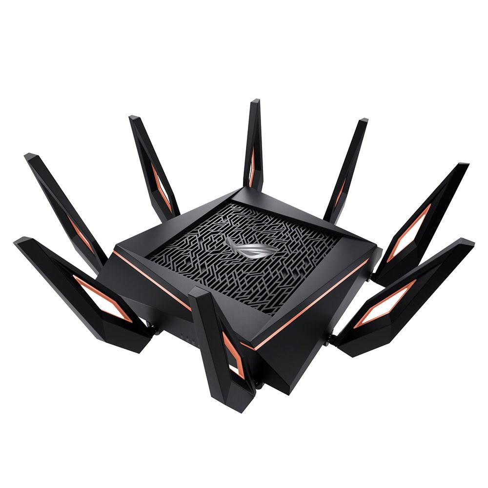 ASUS GT-AX11000 router wireless Gigabit Ethernet Banda tripla 2.4 GHz/5 GHz/5 GHz Nero (Asus GT-AX11000 ROG Rapture AX11000 Wir
