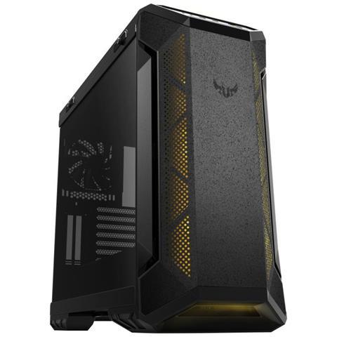 CASE M.TOWER ASUS TUF GAMING GT501 USB3, 3*12CM 2*14 CM RGB FAN AURA, SIDE PANNEL TRASP