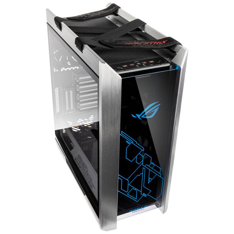 ASUS CASE GAMING GX601 ROG STRIX HELIOS WHITE MID TOWER 82 SLOT ESPANSIONE 3X140MM FRONT 1X140MM