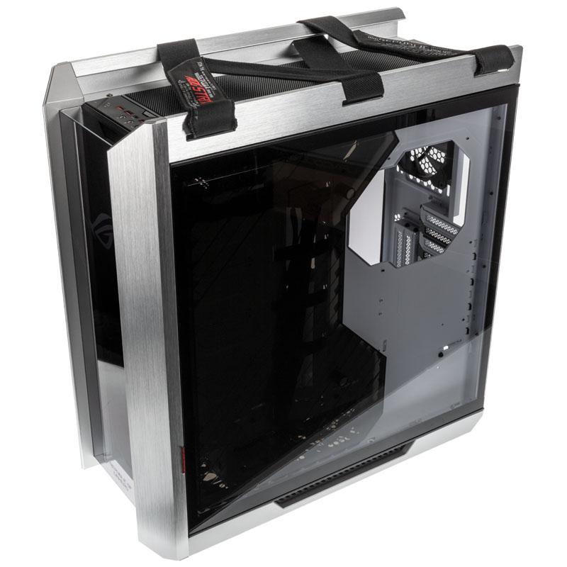 ASUS CASE GAMING GX601 ROG STRIX HELIOS WHITE MID TOWER 82 SLOT ESPANSIONE 3X140MM FRONT 1X140MM