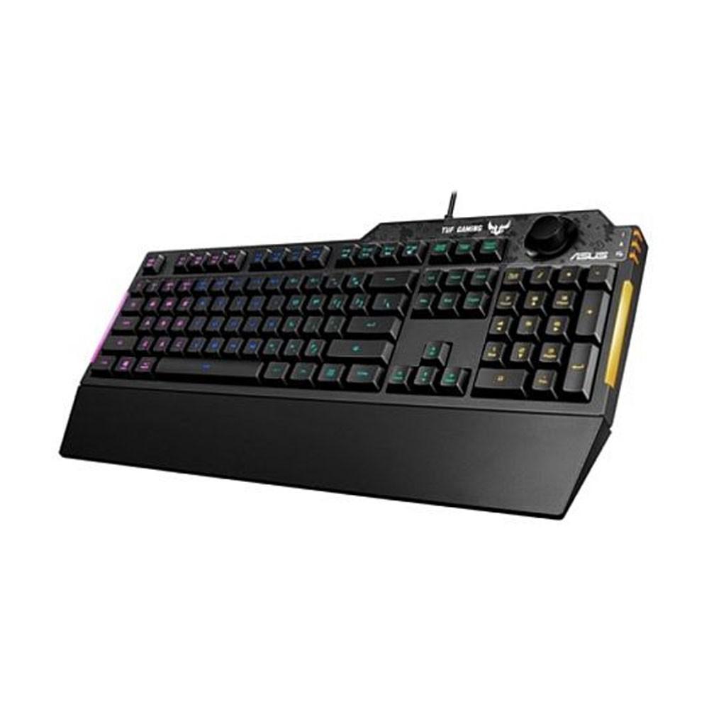 ASUS TUF Gaming K1 RGB tastiera USB Nero (TUF GAMING K1 KEYBOARD) - Versione UK