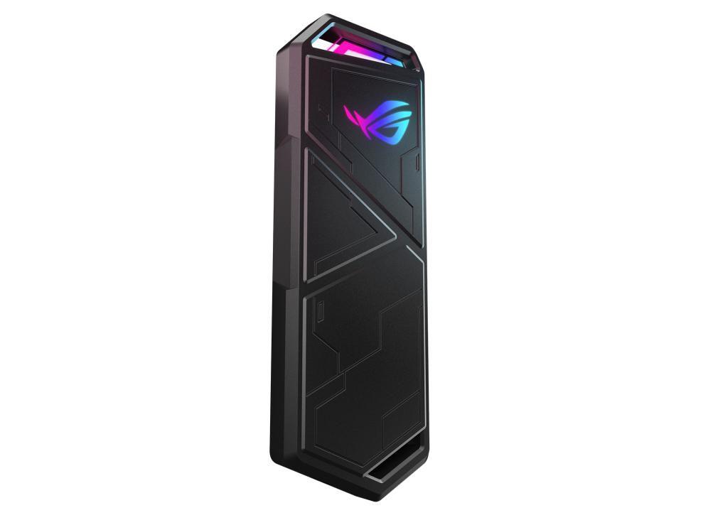 ASUS ROG Strix Arion Lite Box esterno SSD Nero M.2 (Asus ROG STRIX ARION LITE M.2 NVMe SSD Caddy, USB 3.2 Gen2 Type-C, Aluminiu