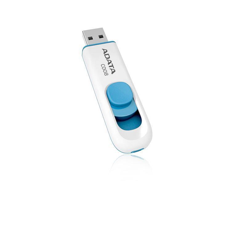 16GB USB 2.0 White&Blue C008