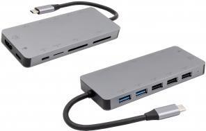 HUB USB 3.2 Gen 1 7 porte in 1 in metallo, per notebook, MacBook
