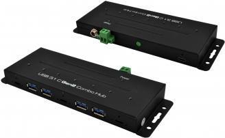 â€¢ USB 3.1 (Gen2) HUB mit drei USB-C und vier USB-A AnschlÃ¼ssen â€¢ USB 3.0 (3.1 Gen 1) Type-C - USB 3.1 (3.1 Gen 2