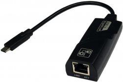 USB 3.2 Gen1 a Ethernet Gigabit LAN con connettore C, chipset ASIX AX88179