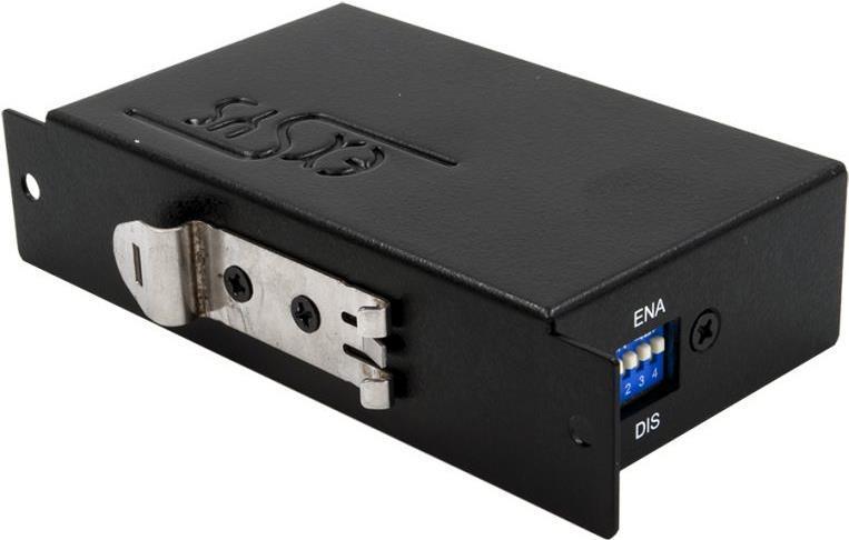 USB 3.2 Gen 1 a 4x Ethernet Gigabit incl. cavo USB-C, adattatore, Din-Rail-K.