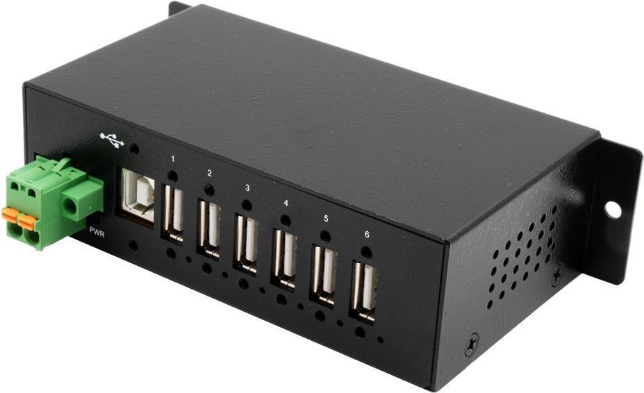 HUB USB 2.0 a 7 porte da 15 KV con protezione da sovratensione ESD da 15 KV