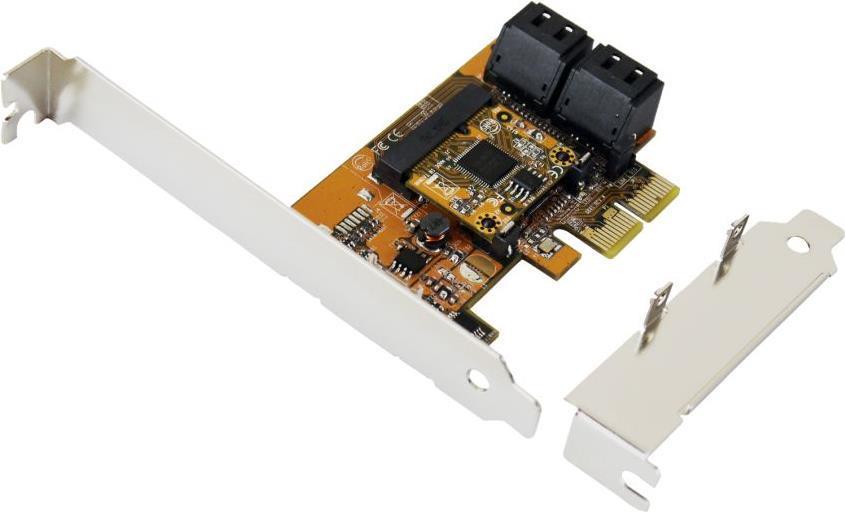 CONTROLLER PCI-EXPRESS SATA3 o RAID senza funzione RAID, 4 porte per HDD/SSD