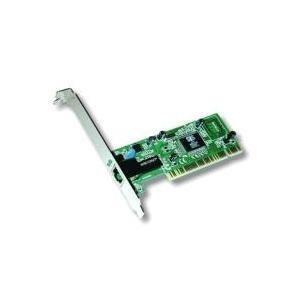 Scheda Ethernet PCI connessione 10/100Mbps TP, chipset Realtek