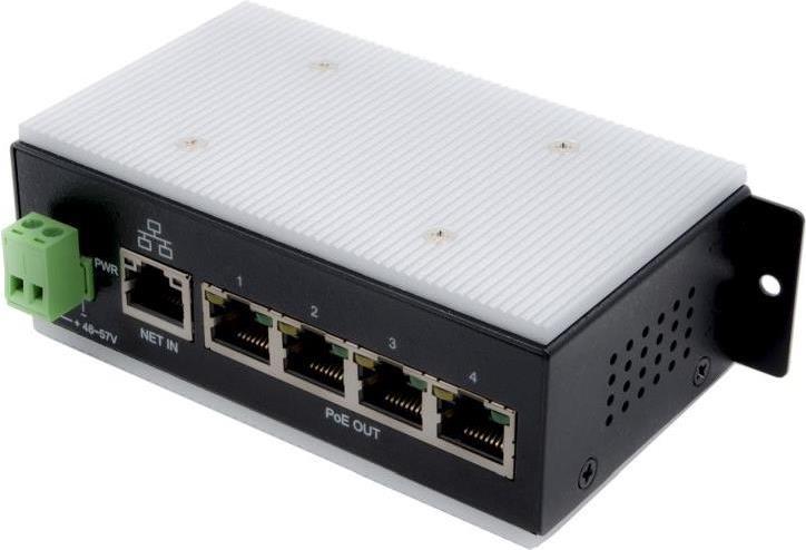Switch Gigabit a 5 porte con 4 porte PoE PCI/PCIe/USB2.0/RS232/422/485/DIO