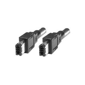 EXSYS - IEEE 1394 Cavo - Firewire 6 -pin (M) a Firewire 6 -pin (M) - 3 m