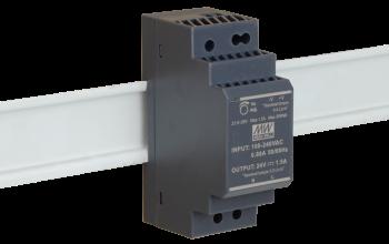 Alimentatore 36 W per EX-1177HMVS/1182VIS/ HDR-30-24, DC24V, 1,5 A, 36 W, 1185HMVS