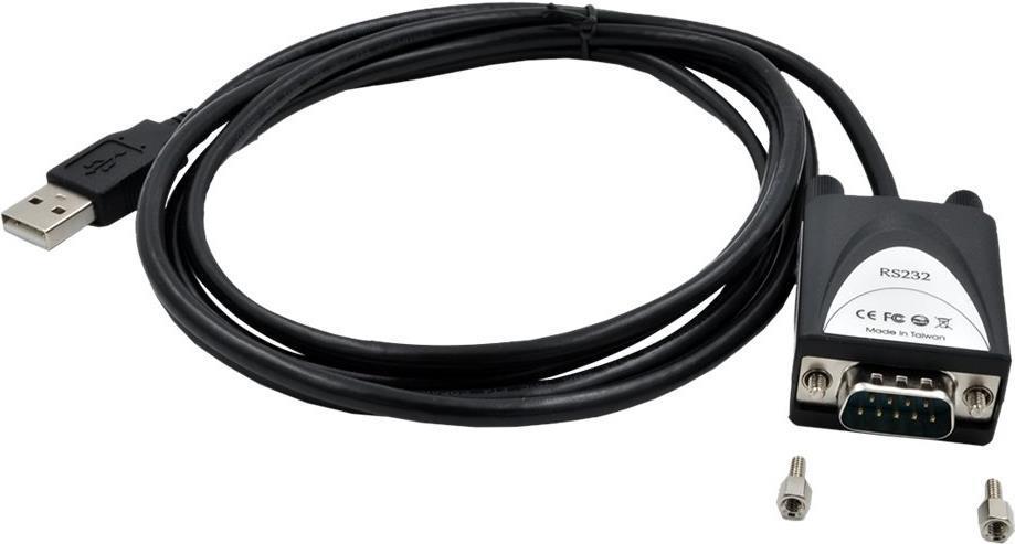 Da USB 2.0 a seriale 1S RS-232 1,8 m, connettore a 9 pin, +5 V sul pin 9