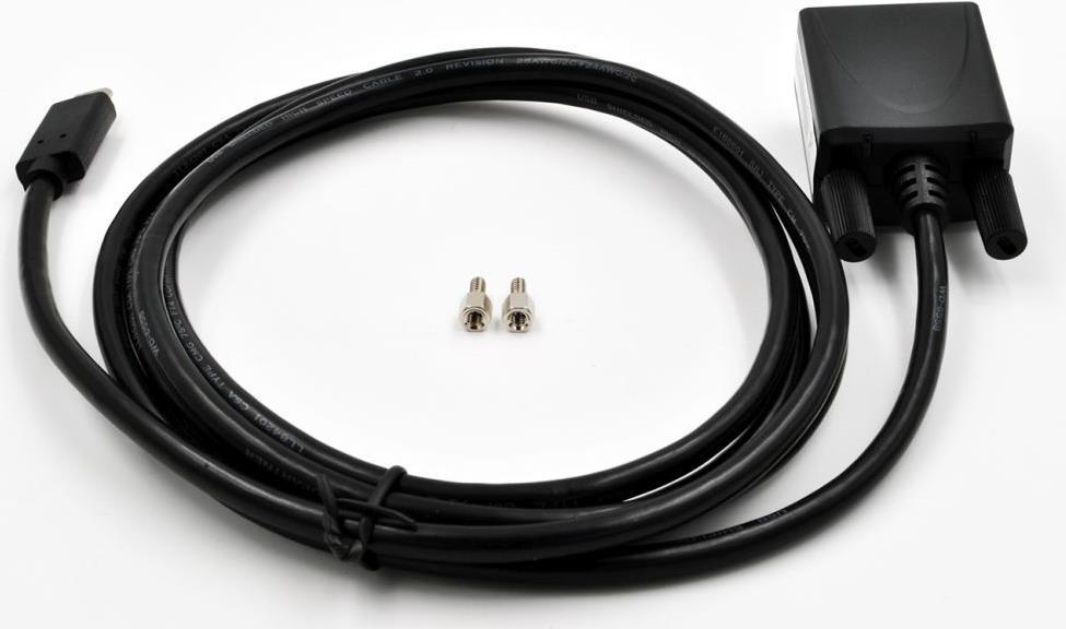 USB 2.0 C a seriale 1S RS-232 femmina 1,8 m, 9 pin femmina, chipset FTDI