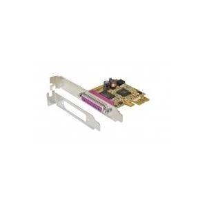 SCHEDA PCI-EXPRESS 1P parallela (chipset ASIX), incl. Aste a basso profilo