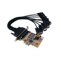 SCHEDA PCI-EXPRESS 8S Chipset seriale RS-232 SystemBase, PCI-E x1/x16