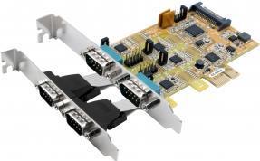 Chipset FTDI combinato scheda PCIe 4S RS-232/422/485