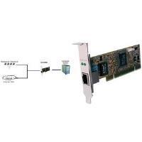 Scheda Ethernet PCI 1Gigabit 1 porta inclusa staffa LowProfile, Realtek RTL8169