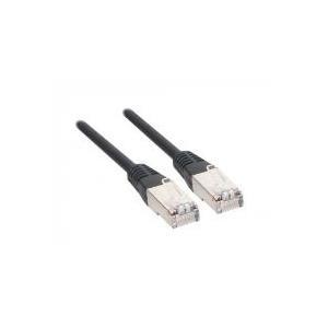 EXSYS EX-K6183-0.5 cavo di rete nero 05 m Cat6 S/FTP (S-STP) (EX-K6183-0.5)