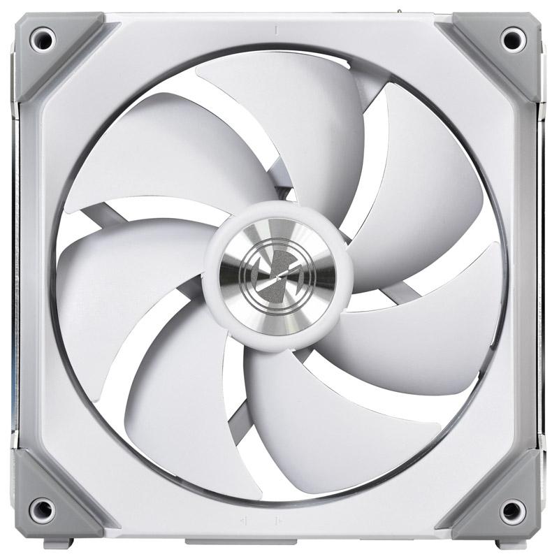 Lian Li Uni Fan SL140 Case per computer Ventilatore 14 cm Bianco 2 pz (Lian-Li UNI SL140 Addressable RGB White 140mm Fan Dual P