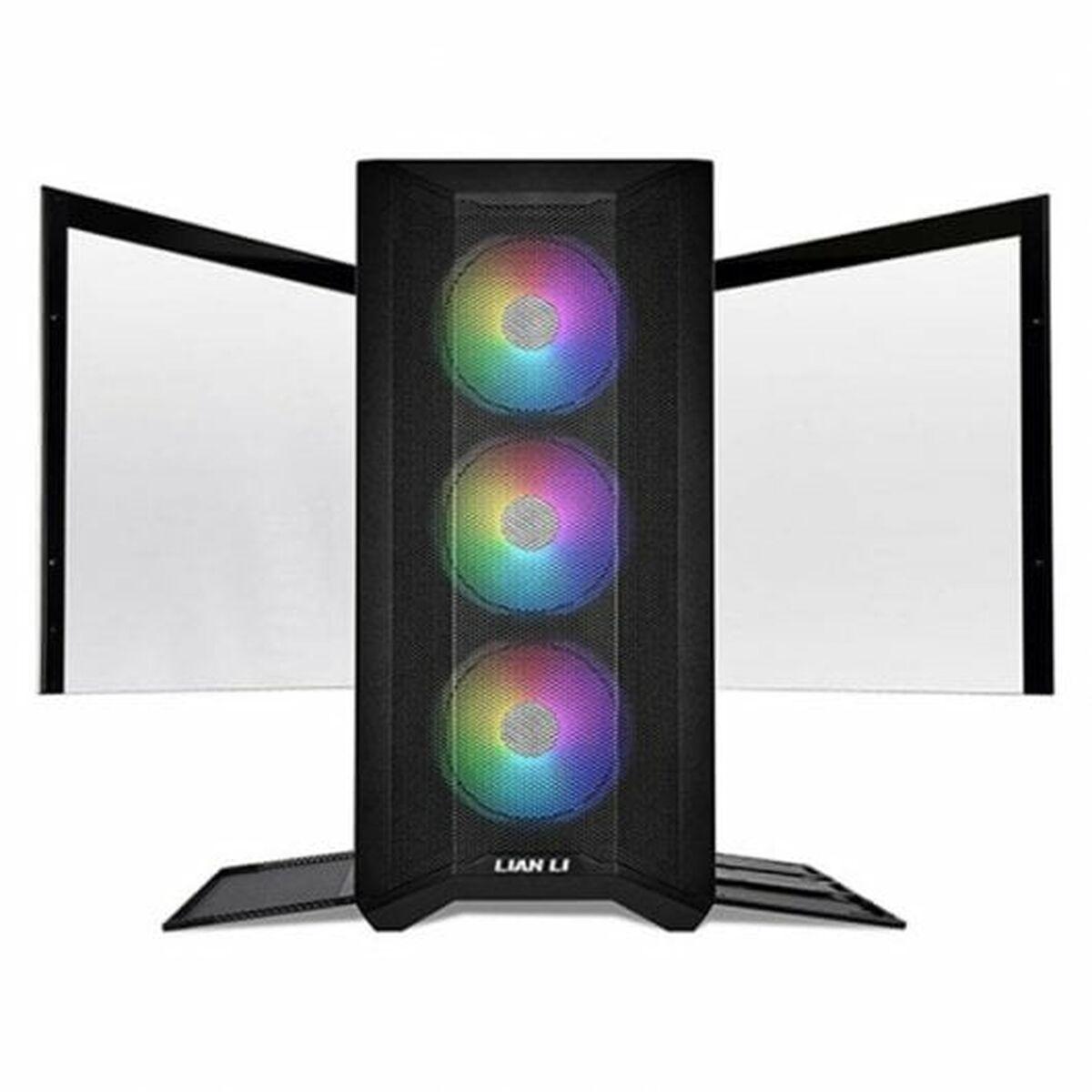 Lian Li LANCOOL II MESH RGB Midi Tower Nero, Trasparente (Lian Li Lancool II Mesh C RGB Midi-Tower Case - Black)